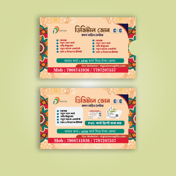 Customized 200 Pieces ATM Paper Pouch Printing in India